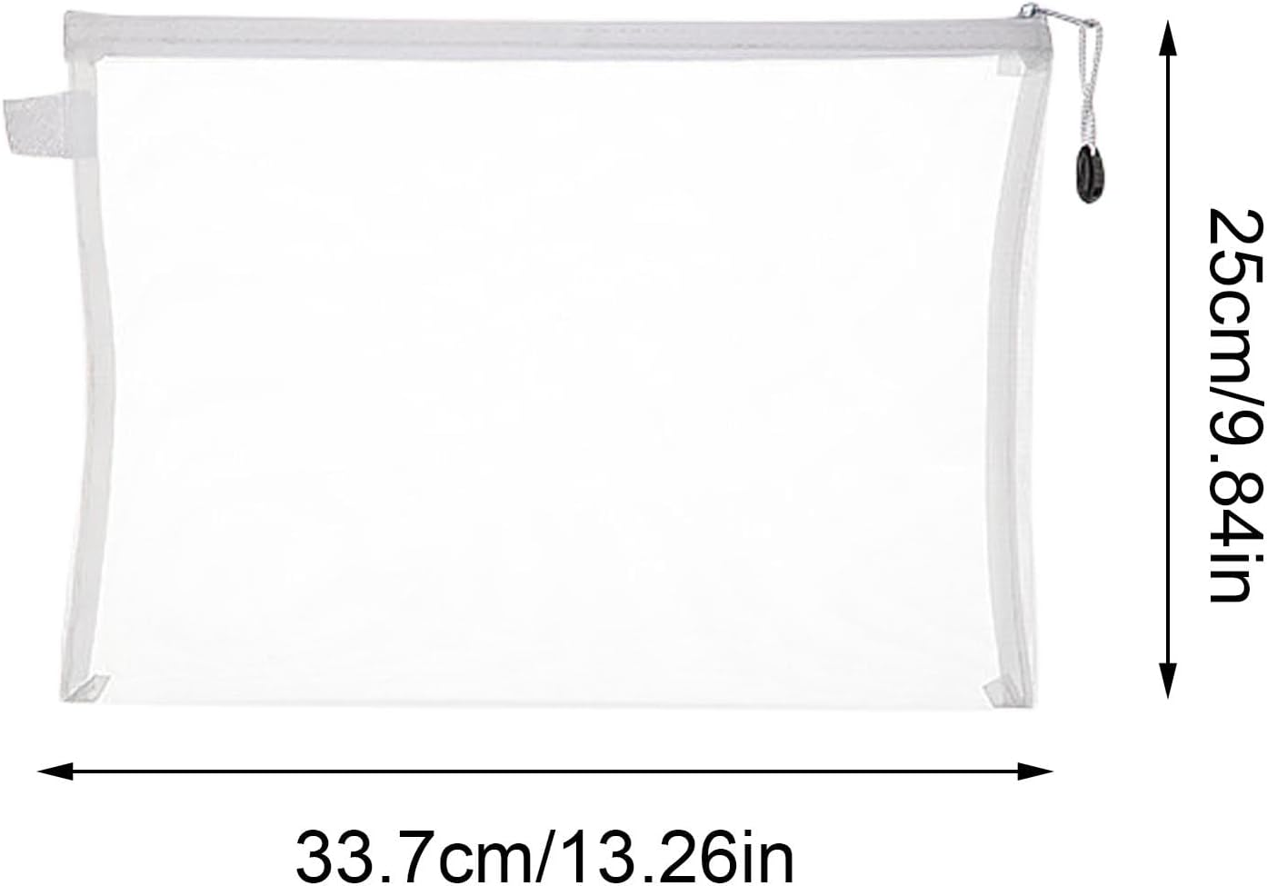 Jigsaw Puzzle Storage Case - 3 Piece Clear Case, Puzzle Storage Bags | Extra Large Clear Nylon Zipper Bags, Multipurpose Bag for School Supplies, Puz image number 6