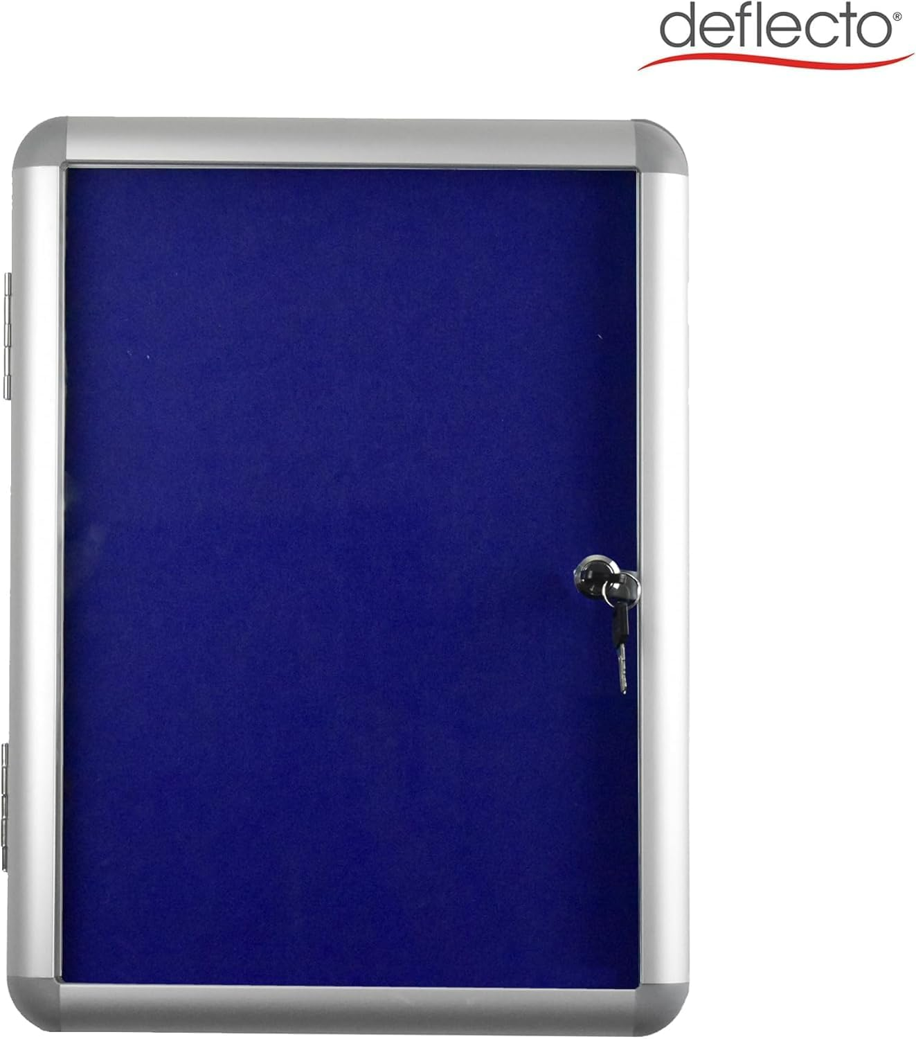 Deflecto Pack of 5 Lockable A3 Tamper Resistant Notice Board with Key - 480X350Mm / 48X35Cm - Silver image number 6