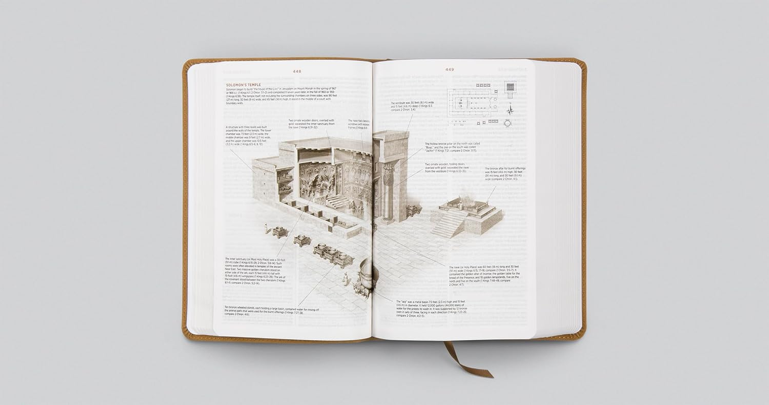 ESV Student Study Bible (Trutone, Nubuck Caramel, Wildflower Design) image number 2