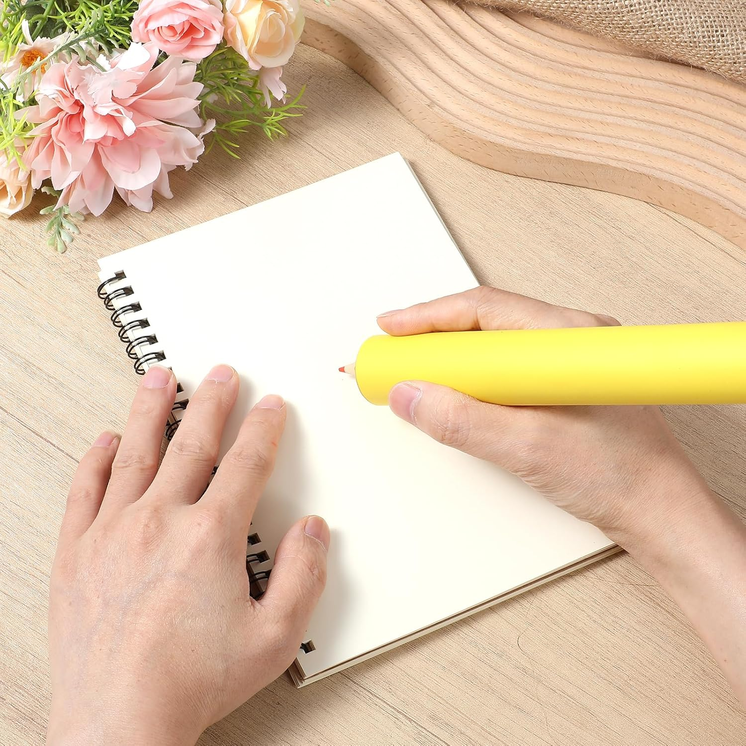 6 Pcs Foam Grip Tubing Ideal Comfort Aid for Utensils Adaptive Utensils Grip Tubing Tools and Pens No BPA for Elderly Disabled Arthritic Handicapped (Multicolor) image number 4