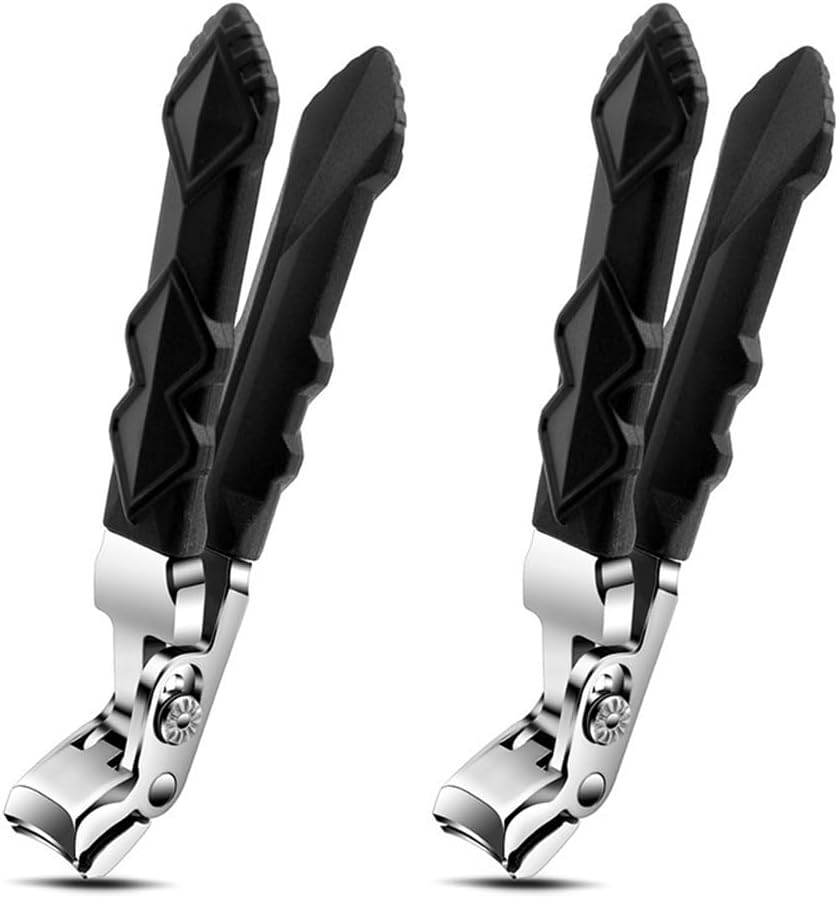 HYAVIA Long Handle Pro Toenail Clippers, 2025 New Nail Clippers for Seniors Nail Clippers for Thick Toenails, Wide Jaw Opening Toe Nail Cutter Curved Toenail Clippers for Senior Men Women (2PCS) image number 4
