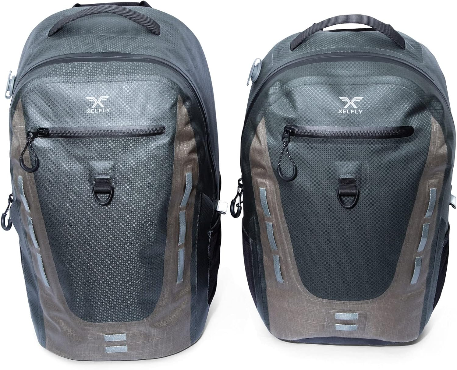 Submersipack Waterproof Backpack - Submersible, Inflatable, Floating TPU Coated Durable Nylon Dry Bag with Airtight Zipper for Kayak, Fishing, Boating, Hiking, Paddle Board - Deep Blue image number 7