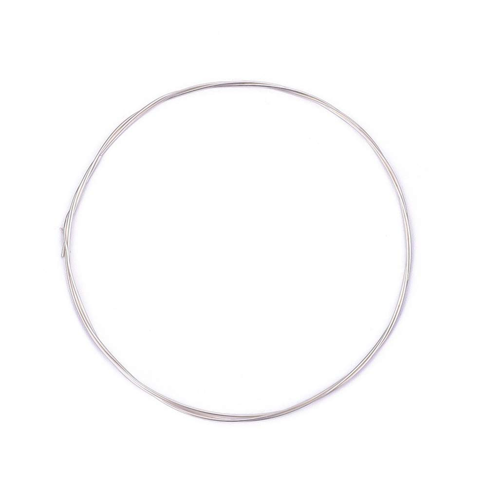 925 Sterling Silver Wire 28 Gauge for Jewelry Making and Beading round Wire Jewelry Finding Component 3.3 Feet image number 1