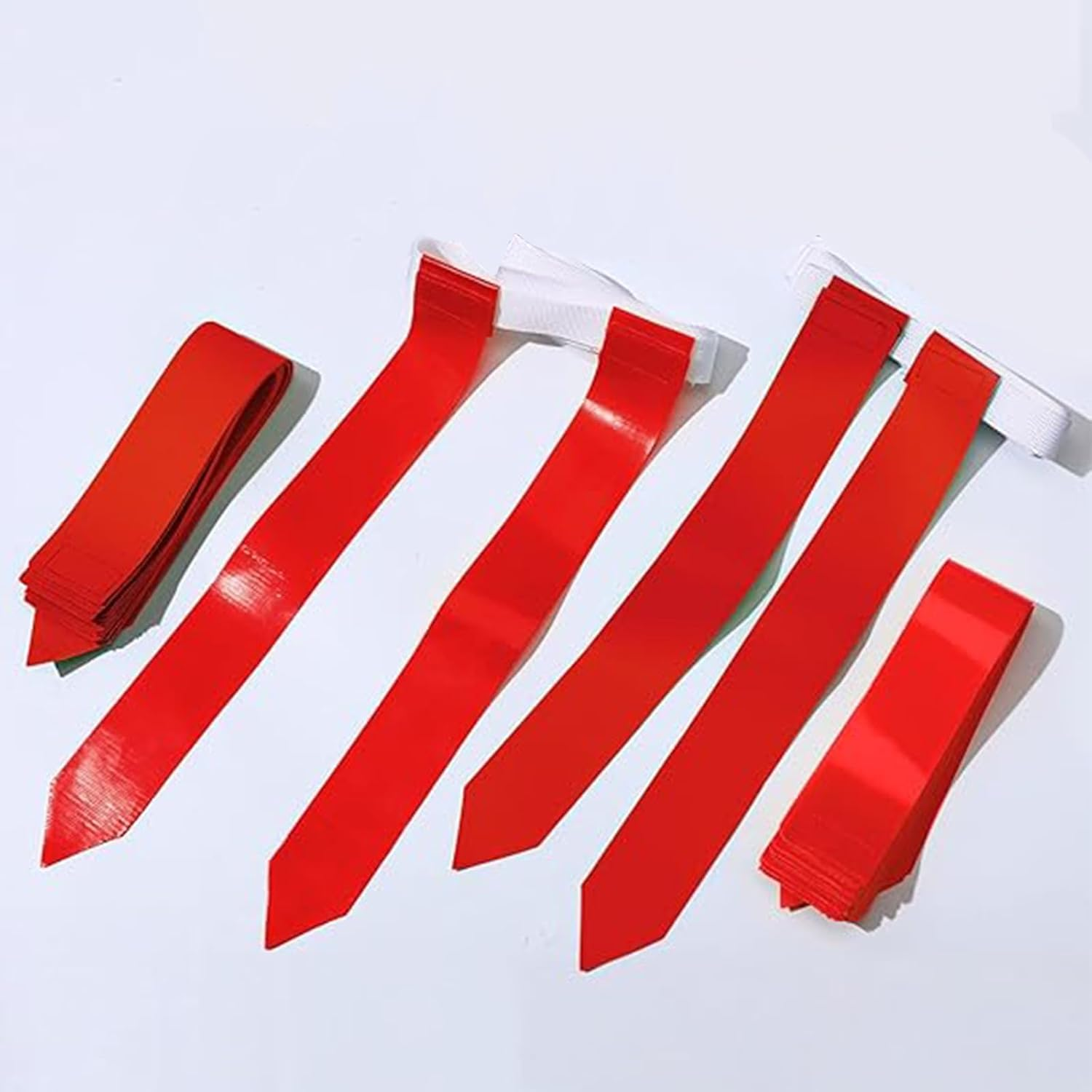 5PCS Rugby Training Flag, Football Kit Small Football Flag Football Belts Football Rugby Training Accessory Set Rugby Training Accessory image number 3