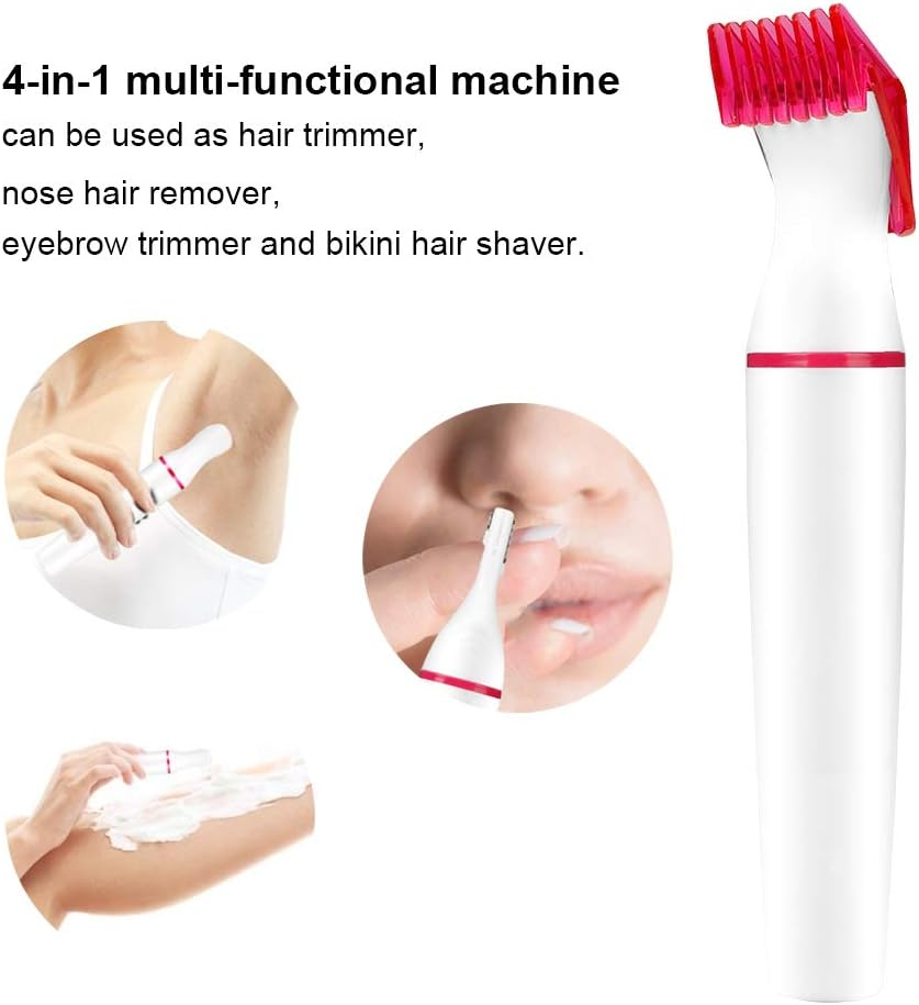 Women'S Eyebrow Trimmer, Hair Shaver, Electric Shaver, Nose Hair Remover for Men and Women image number 5