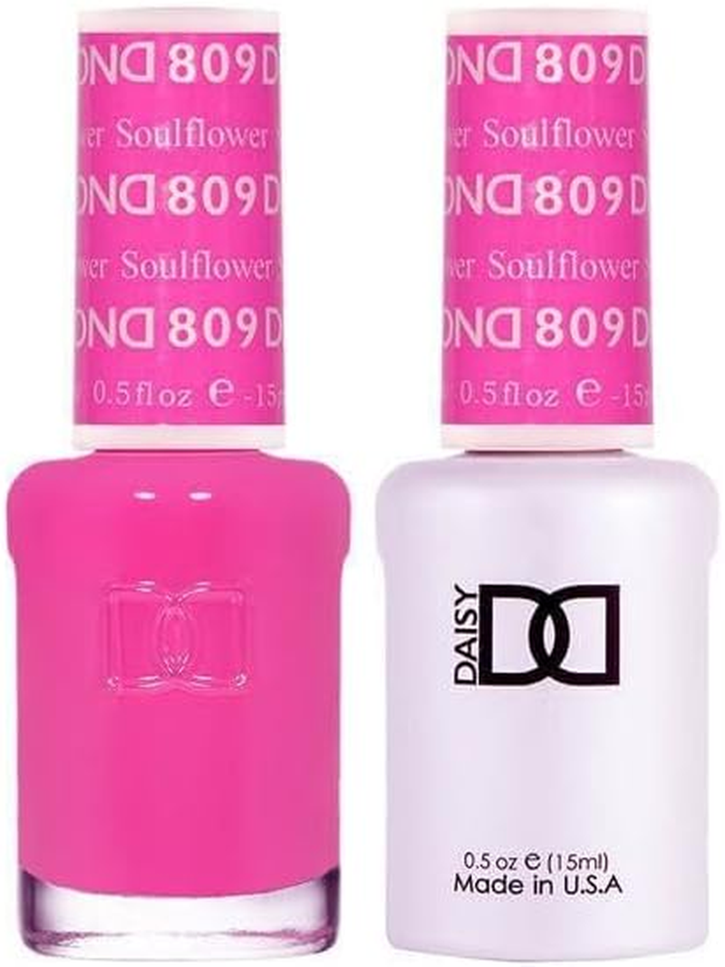 DND 809 Soulflower - Daisy Collection Nail Gel & Lacquer Polish Duo 15Ml
