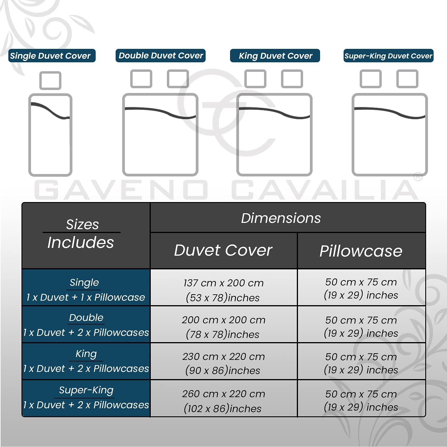 Blossom Duvet Set with Matching Pillowcases, Super Soft Floral Bedding Double Bed Set, Printed Quilt Covers, Teal image number 3