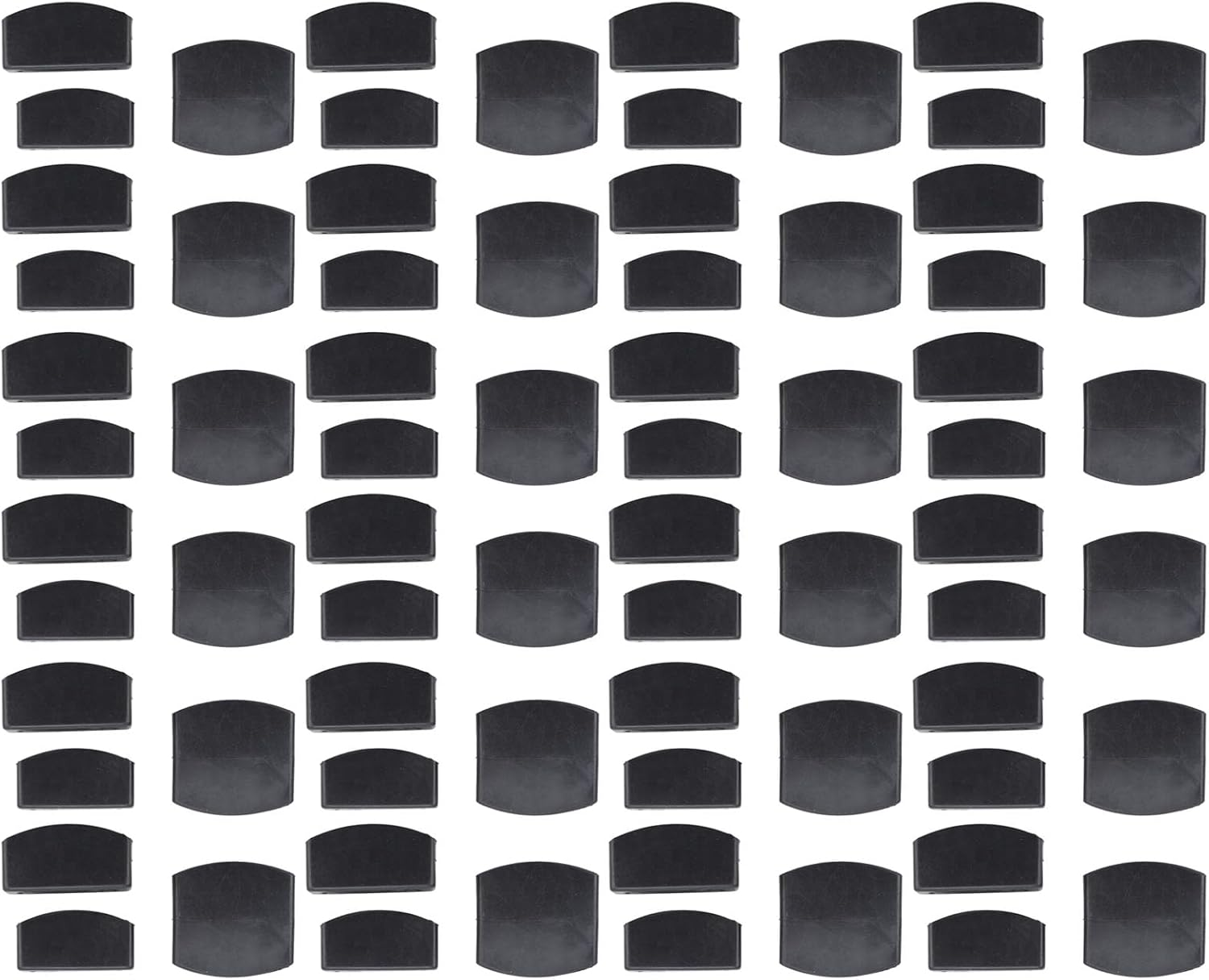 Bed Slat End Caps Kit, 72PCS Plastic Connector Kit for Wooden Metal Bed Frames, 57Mm Slats