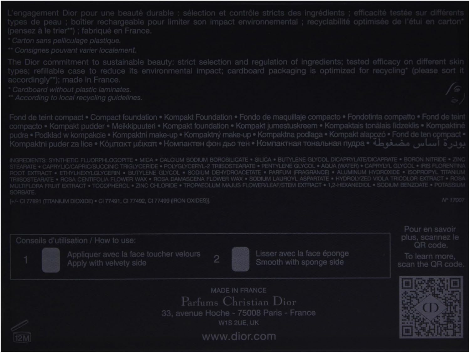 Christian Dior Dior Forever Natural Velvet - 2N Neutral for Women 0.35 Oz Foundation - 2N - Neutral image number 6