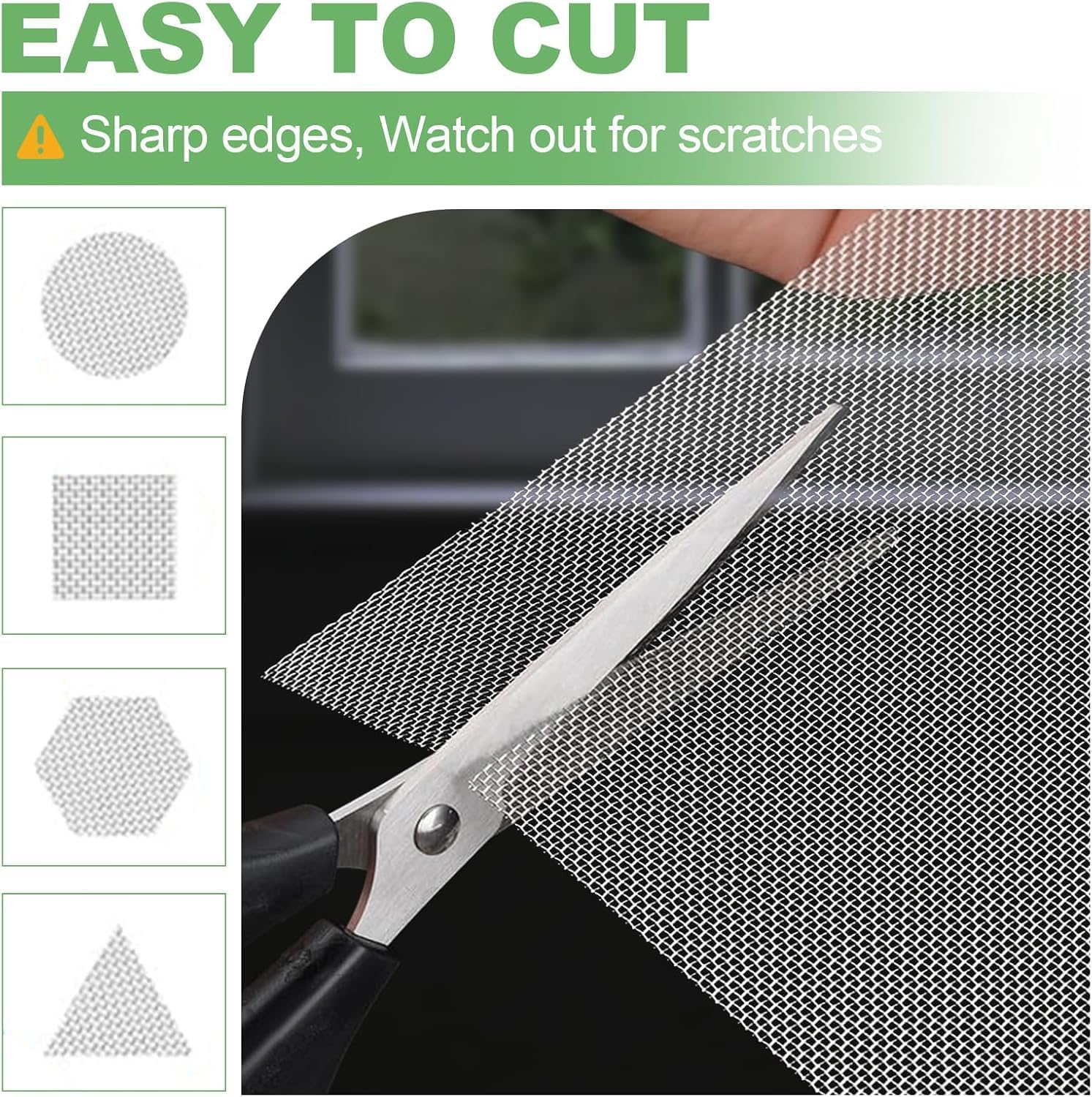 4-Pack Stainless Steel Mesh Sheets - A4 Size (21X30Cm) 20 Mesh Metal Grid | Heavy Duty Bug Screen & Rodent Barrier for Chicken Coops, Vents