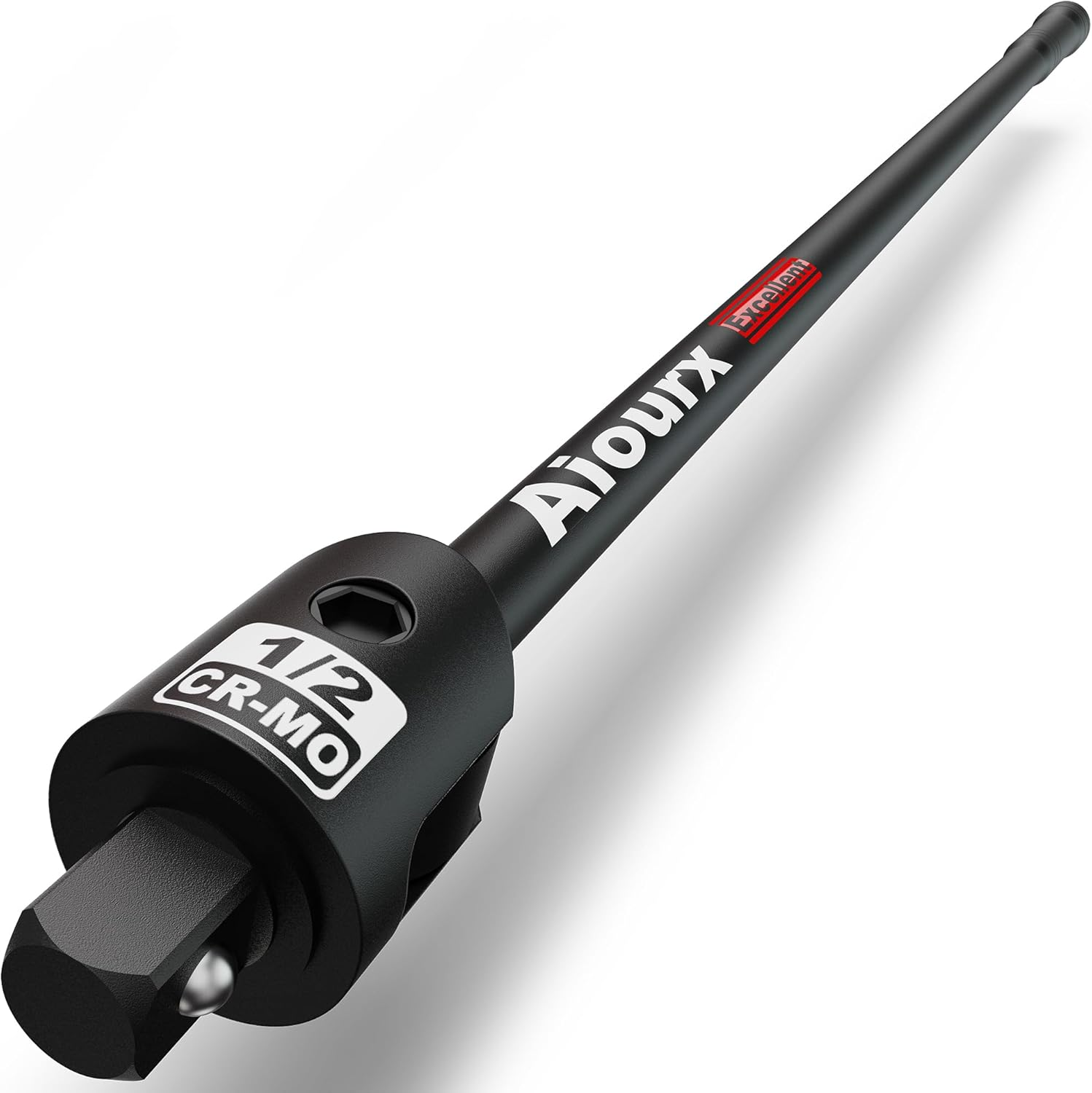 Aiourx 3/4" Drive 810 Mm Breaker Bar, CR-MO Steel Rotating Head, Extra Long Handle for Rusted Frozen Truck Tire Lug Nuts Bolts image number 4