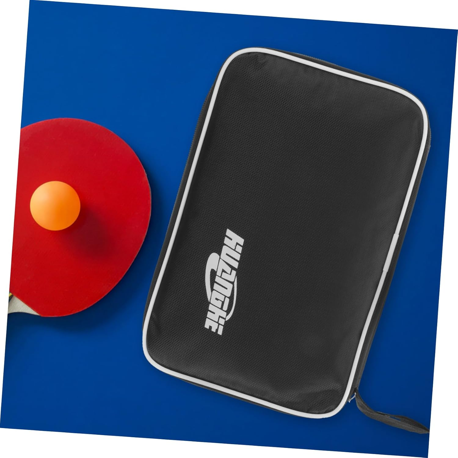 Milisten Table Tennis Bag Tt Racket Cover Table Tennis Racket Cover Table Tennis Bat Holder Table Tennis Paddle Case Table Tennis Racquet Cover Tt Paddle Bag Oxford Cloth Hard Box Pingpong image number 1