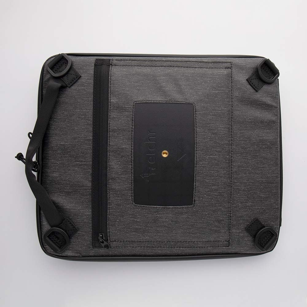 Etchr Slate Satchel - 2 in 1 Art Travel Case and Small Messenger Bag for Essential Art Supplies - Multipurpose Weatherproof Travel Portfolio - Tripod Mountable for Plein Air image number 3