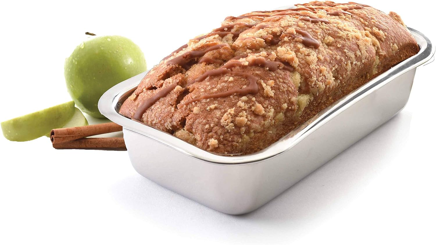Norpro Stainless Steel Bread Loaf Meatloaf Dessert Pan with a Mirror Finish 3849 image number 3