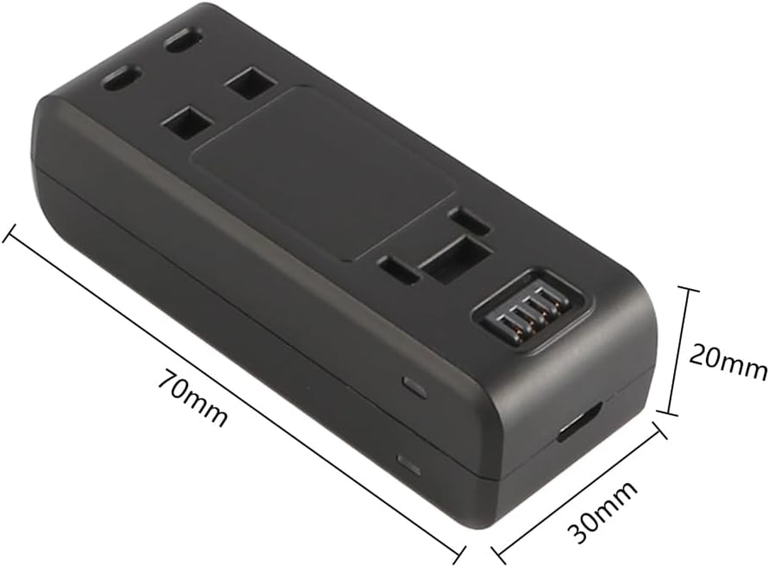 VOANZO Action Camera Dual USB Charger Battery Accessory for ONE R RS Panoramic 4K Outdoor Photography image number 5