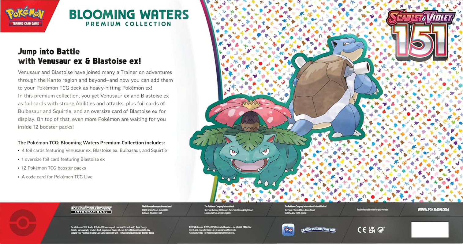 Pokemon TCG Blooming Waters Premium Collection image number 1