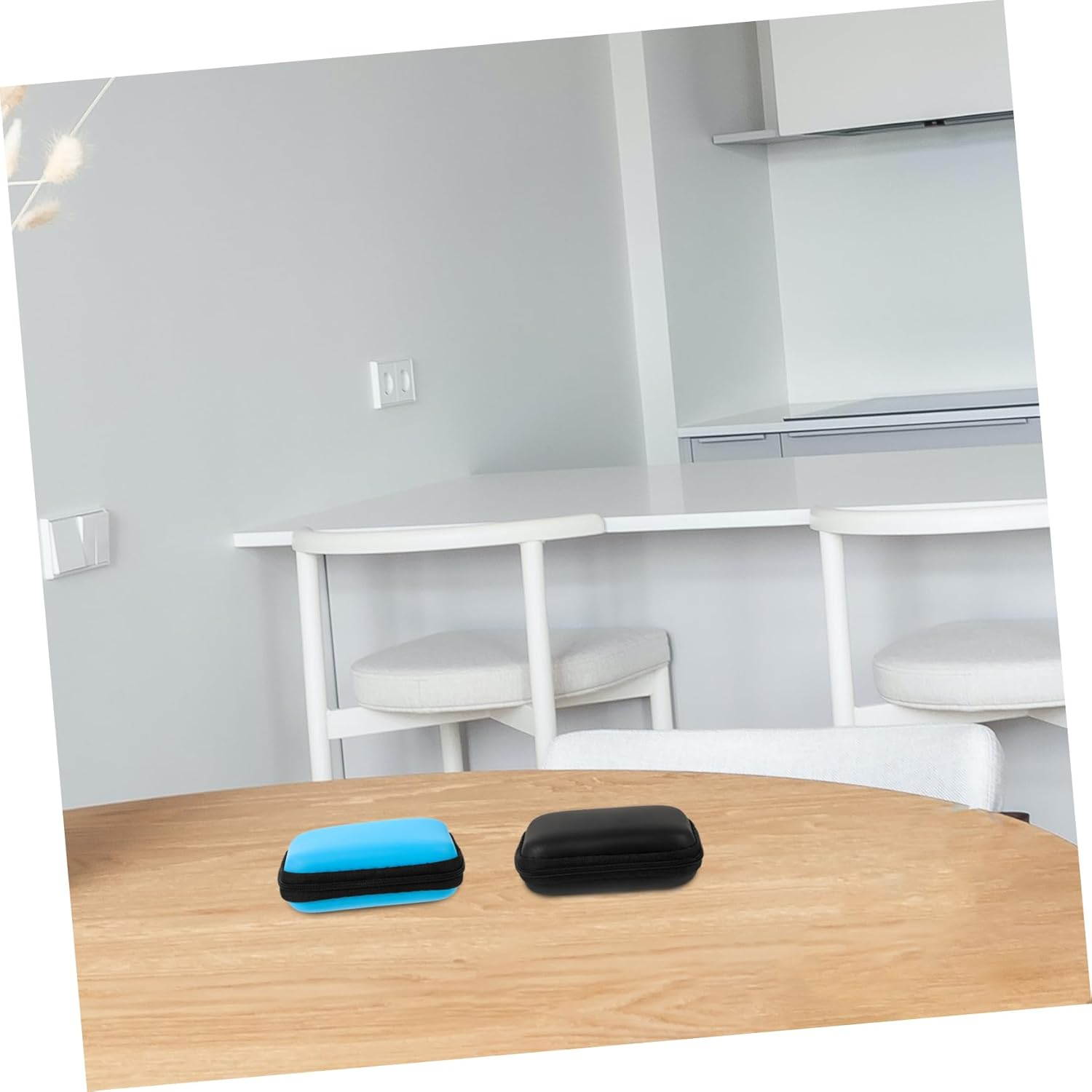 Jojofuny 2Pcs Portable Hard Drive Case Protective Storage Box for Travel Accessories Travel-Friendly Organizer for Accessories Clothing Shoes and Cosmetics