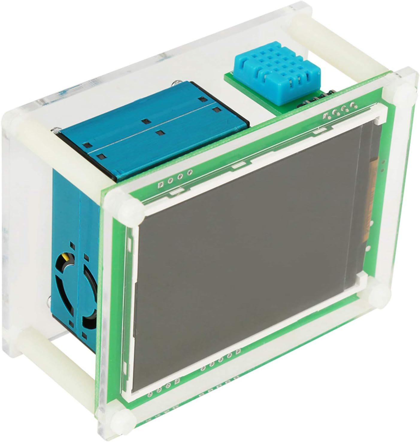 Air Quality Detector 2.8 Inch Multifunctional Digital Auto PM2.5 Air Quality Meter Tester PM1.0, PM10.0, PM2.5, Temperature, Humidity, Particle image number 5