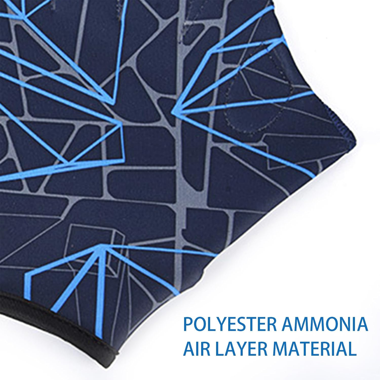 Webbed Swim Gloves, Nylon Swimming Gloves, Water Training Hand Webbed Hands, Dive Hand Equipment for Water Aerobics, Aquatic Fitness and Swim Training Shwing image number 4