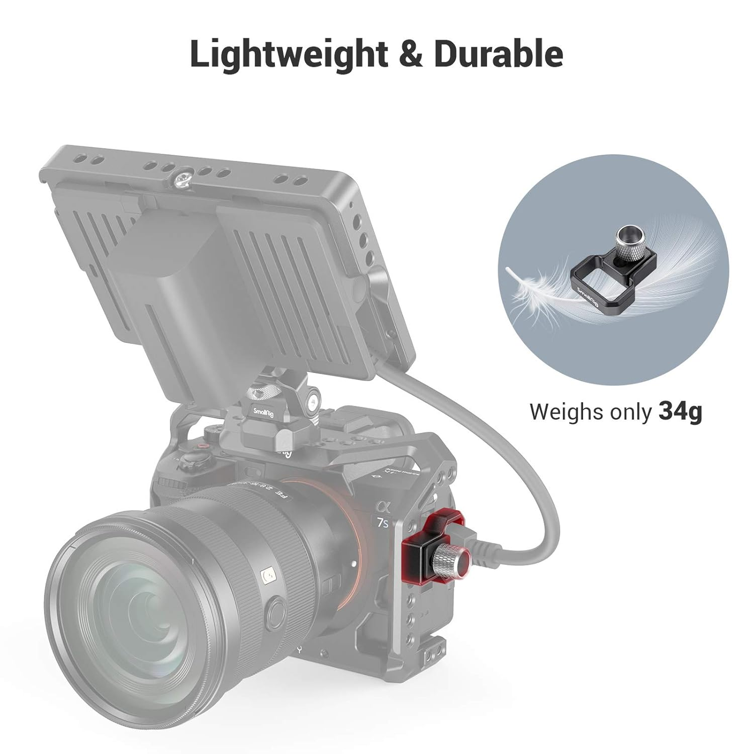 Smallrig A7SIII Cage Cable Clamp for Sony A7S III Camera - 3000 image number 2