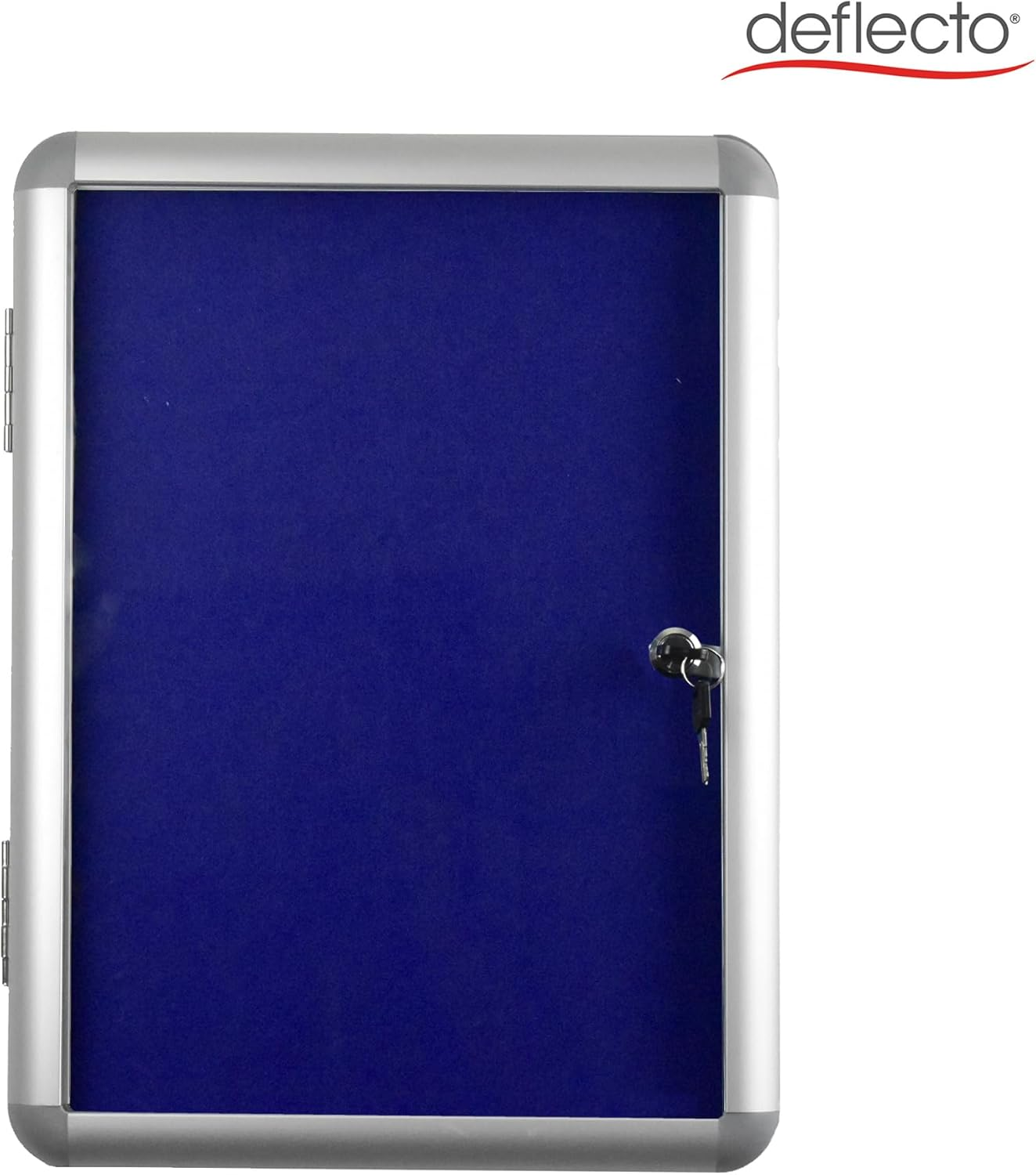 Deflecto Lockable A3 Tamper Resistant Notice Board with Key - 480X350Mm / 48X35Cm - Silver image number 5