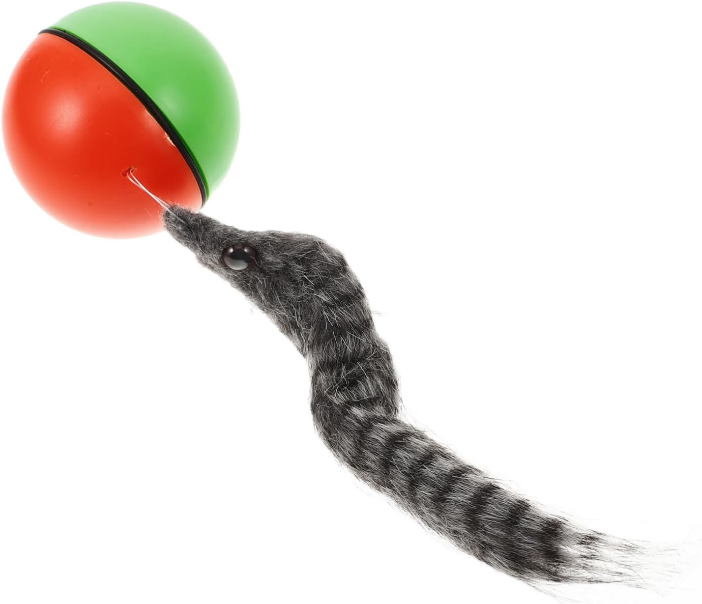 HYTROVE Electric Weasel Ball Toy Rolling Ball Interactive Cat Dog Puppy Toy Random Color Suitable for Pet Play and Exercise image number 2