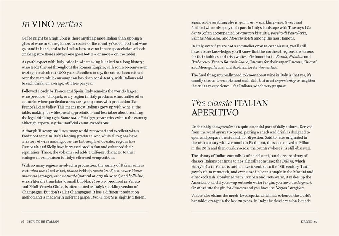 How to Be Italian:Eat, Drink, Dress, Travel and Love La Dolce Vita image number 4