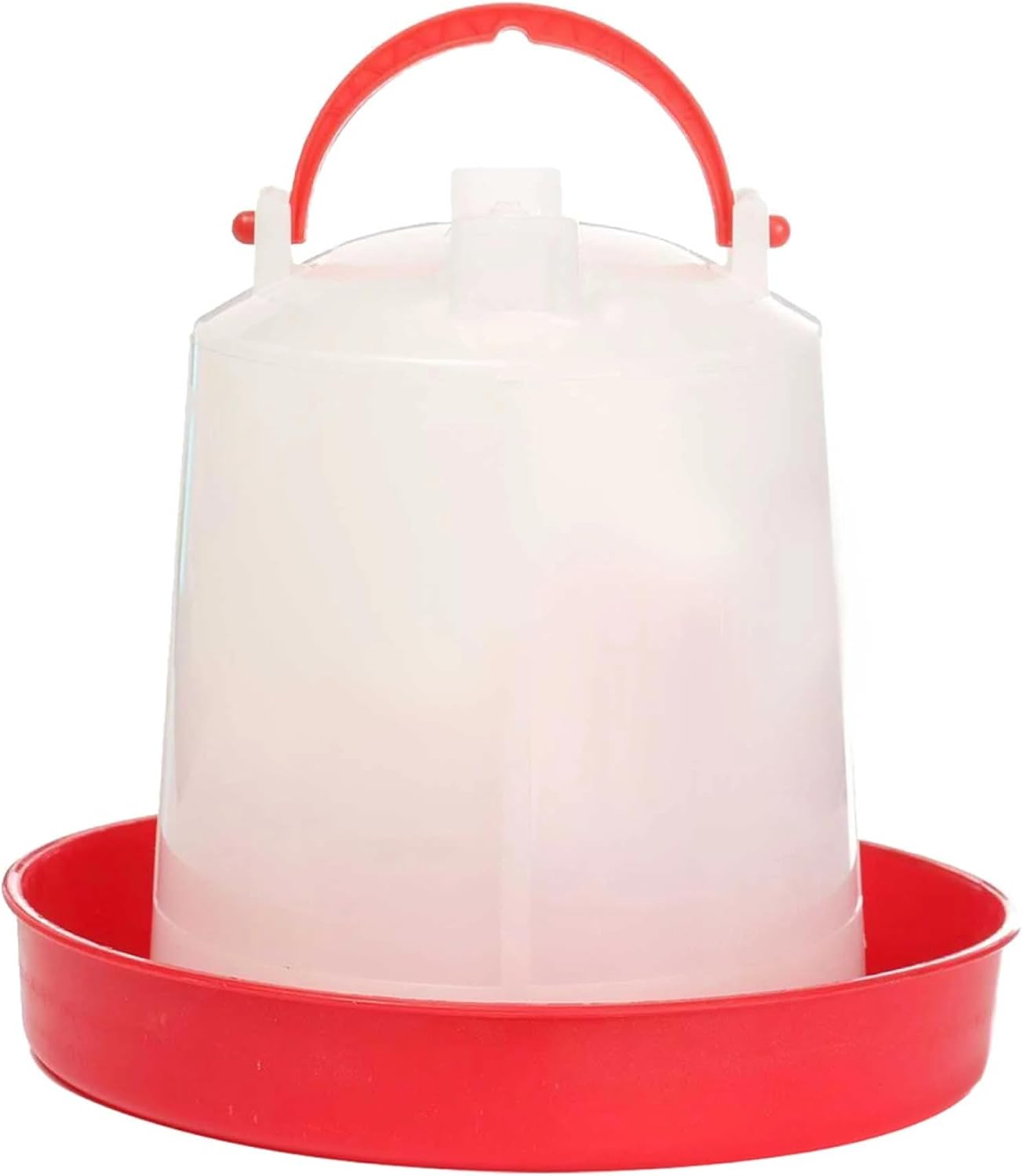 2L Automatic Chicken Drinker - Poultry Chook Hen Waterer Water Dispenser Bucket image number 1