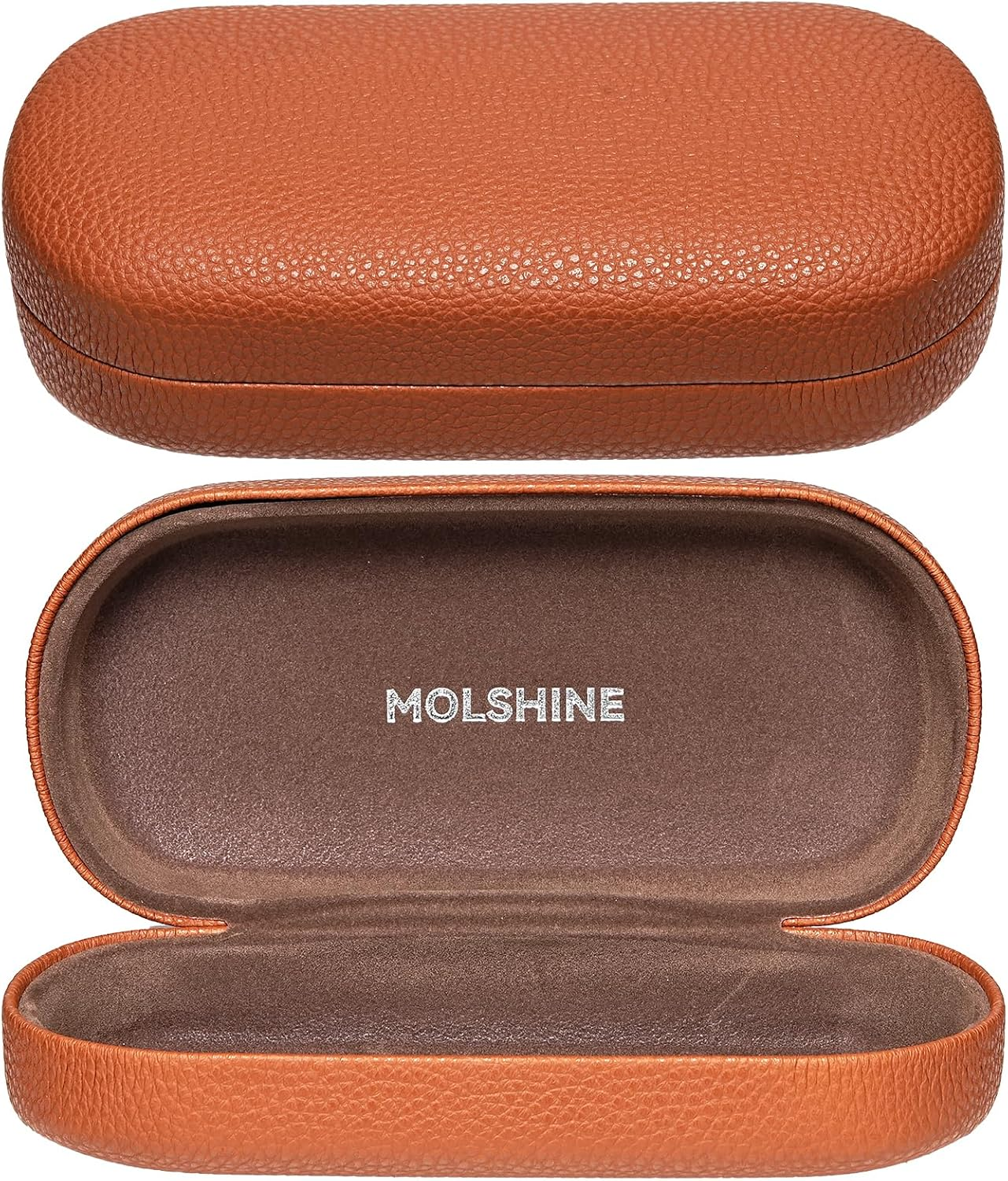 Molshine Sonnenbrillen Etui Aus Hartschalen Leder, Klassisches Gro&szlig;es Brillenetui F&uuml;r Damen Und Herren, Sonnenbrillen image number 1