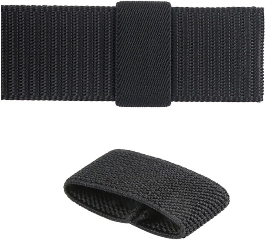 10 Pieces Elastic Belt Holders, Webbing Loop Accessories,Strap for Trousers, Belt Strap Holder for Backpacks