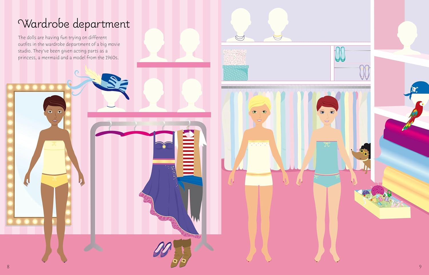 Sticker Dolly Dressing Movie Stars image number 4