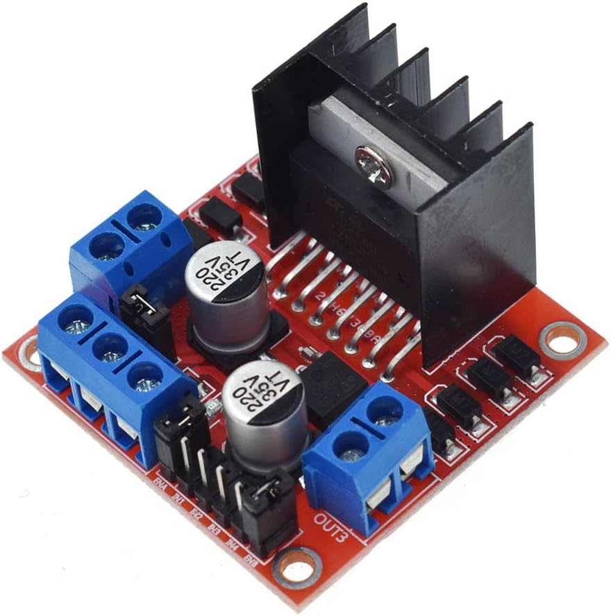 5Pcs L298N L298 Module Motor Drive Controller Board Module Dual H Bridge DC Stepper image number 1