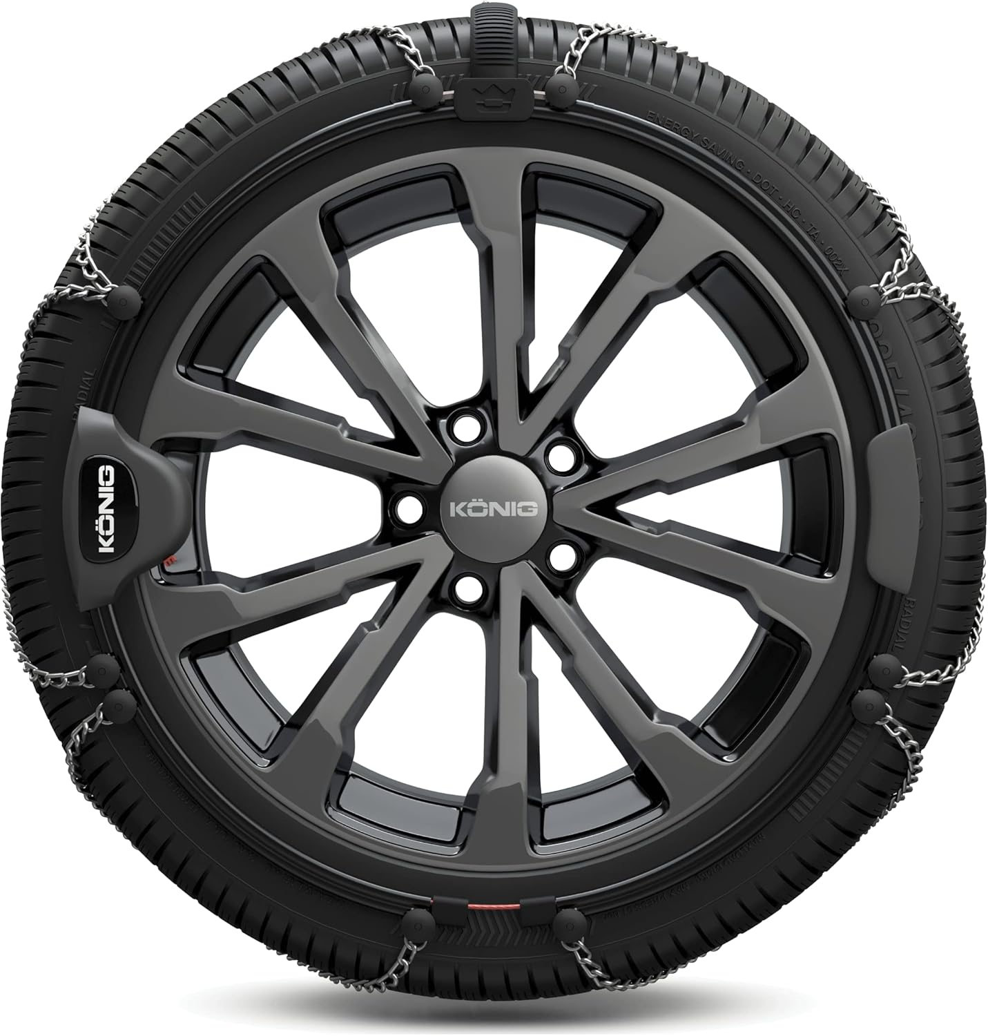 K&Ouml;NIG Reflex Edge 597 Snow Chains image number 3