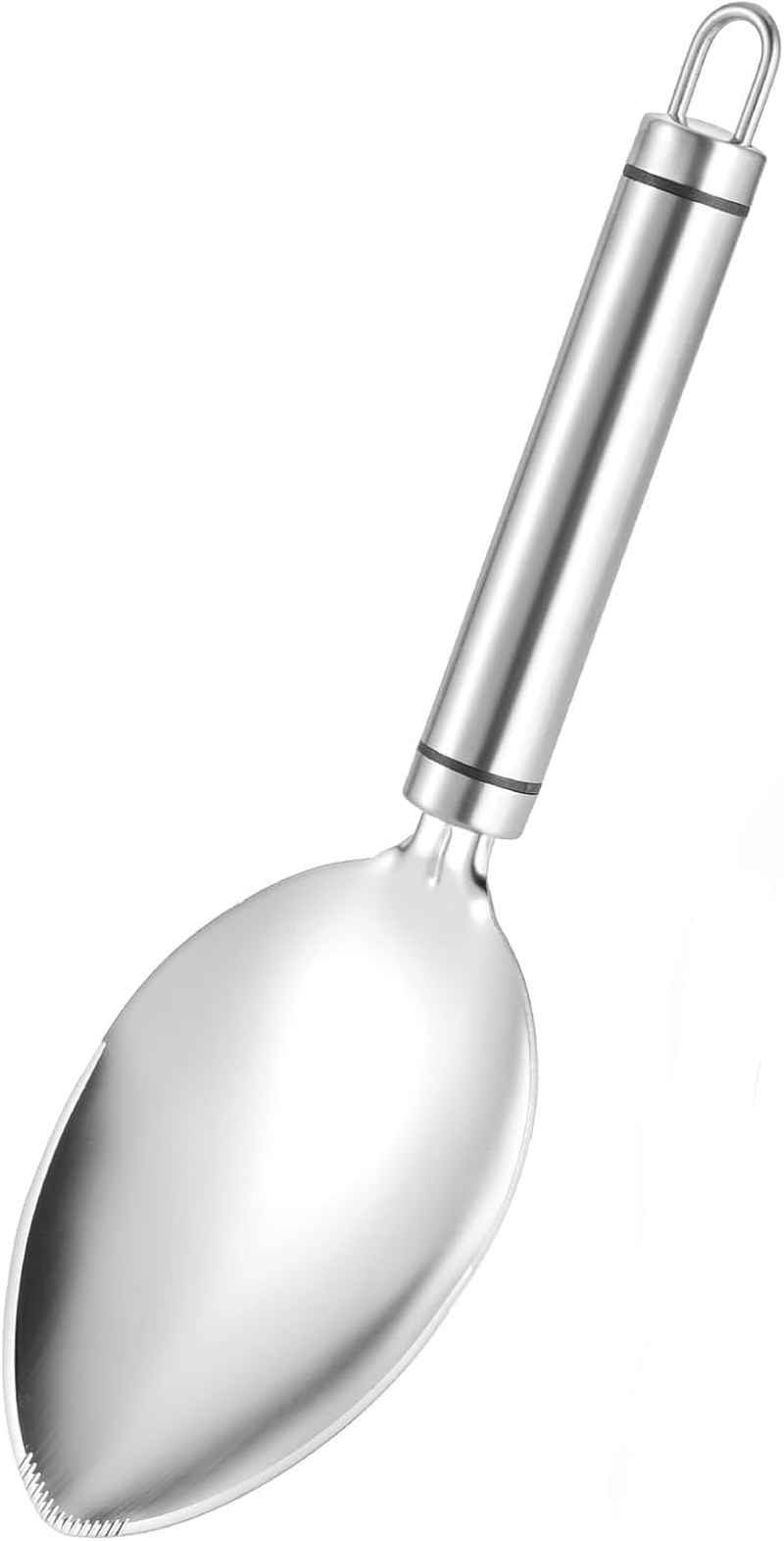 Mango Slicer, Silver Mango Cutting Tool, Stainless Steel Watermelon Slicing Tool, Mango Cutter, Divider and Corer, Mango Splitting Fruit Slicer with Non - Slip Handle, Kitchen Gadget image number 4