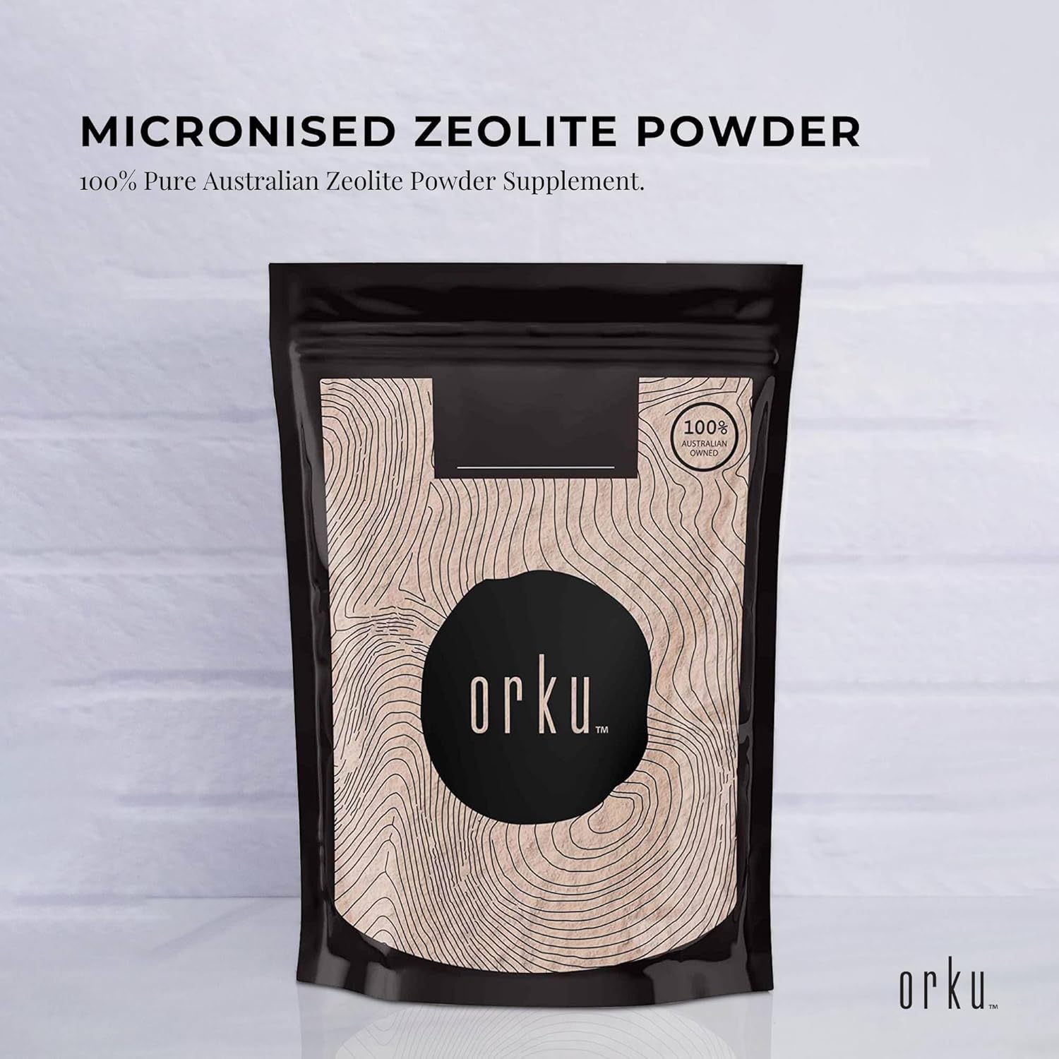 400G Pure Micronised Zeolite Powder Mineral - Micronized Volcamin image number 4