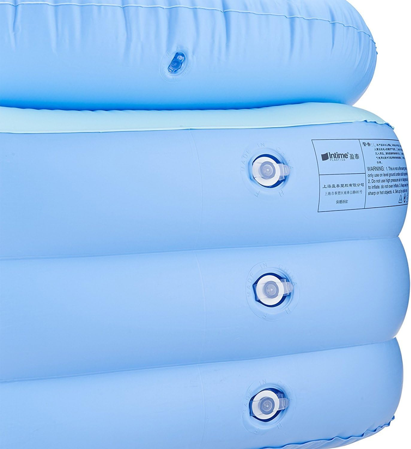 Portable Inflatable Bath Tub, PVC, Indoor Travel Spa, Foldable Design image number 3