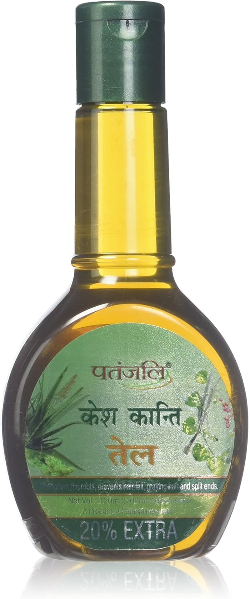 Patanjali Divya Kesh Kanti Hair Oil for Strong Hair Split Ends Grey Hair and Hairloss 100Ml image number 1