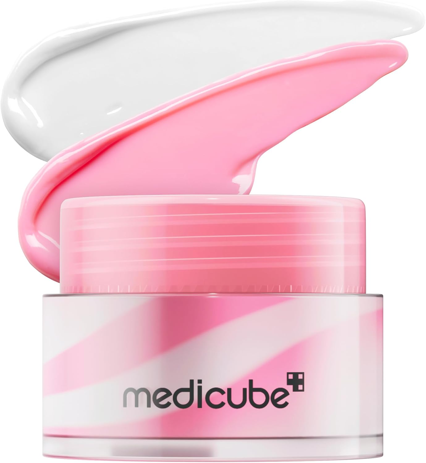 Medicube PDRN Lip Sleeping Mask Glow Balm | Salmon PDRN, Collagen, Shea Butter for Softer Lips, Long-Lasting Moisture, Overnight and Daily Lip Care, Korean Skincare 0.35 Oz. image number 4