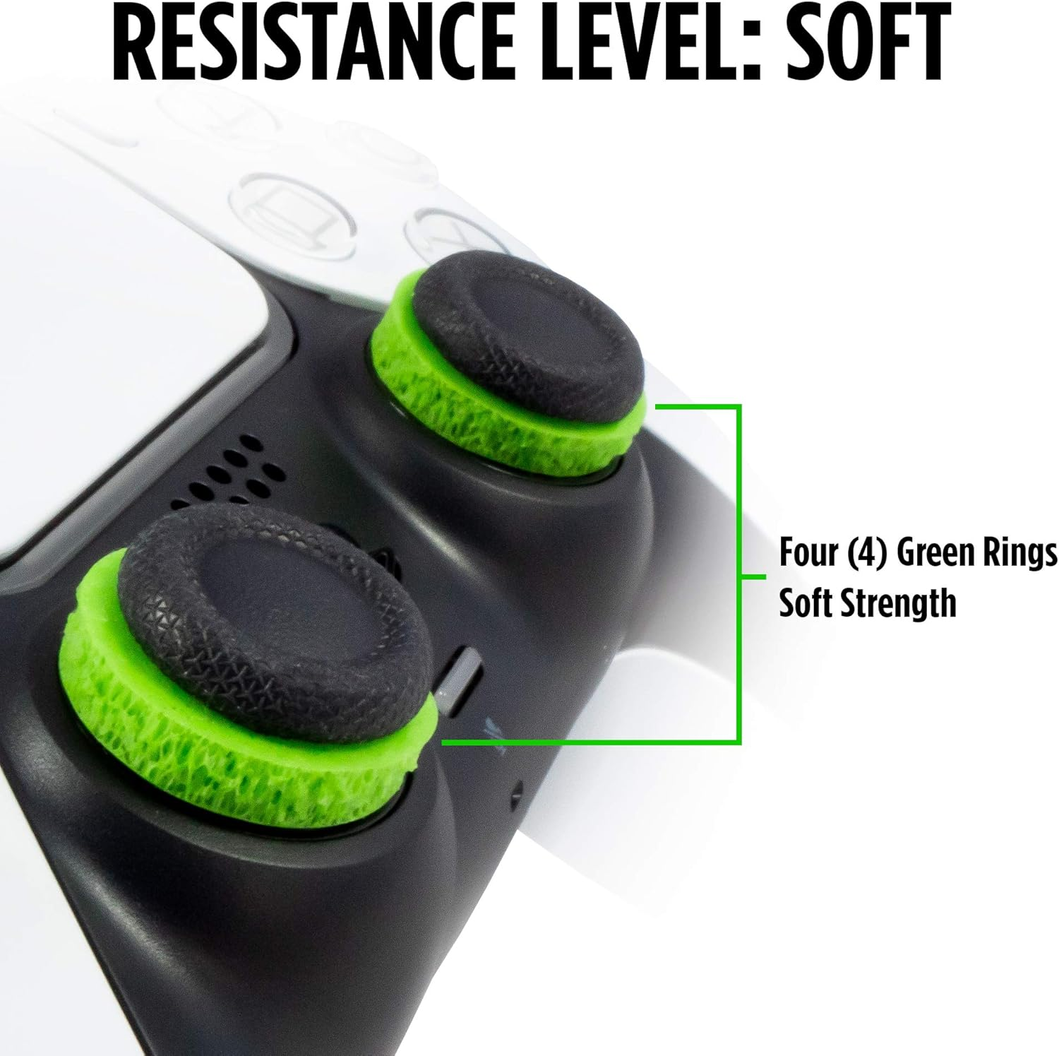 Kontrolfreek Precision Rings | Aim Assist Motion Control for Playstation 4 (PS4), Playstation 5 (PS5), Xbox One, Xbox Series X, Switch Pro & Scuf Controller | Soft Strength image number 5