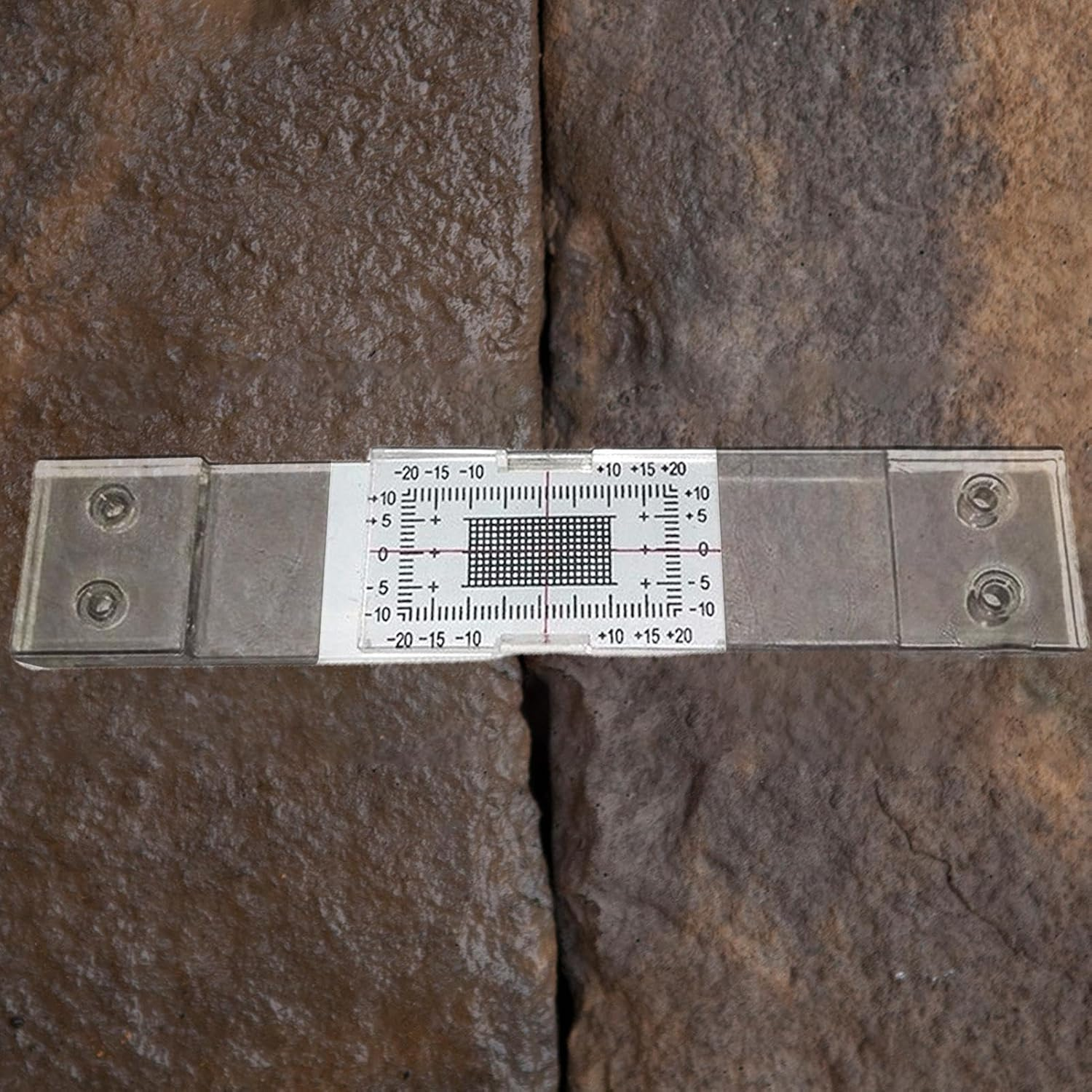 Cracks Monitor - Acrylic Cracks Monitoring Record | Tell-Tale Cracks Gauge Inspection Tool | Cracks Monitoring Record Tell-Tal Cracks Monitor | Cracks Measure and Record Instrument for Monitoring Wall image number 5