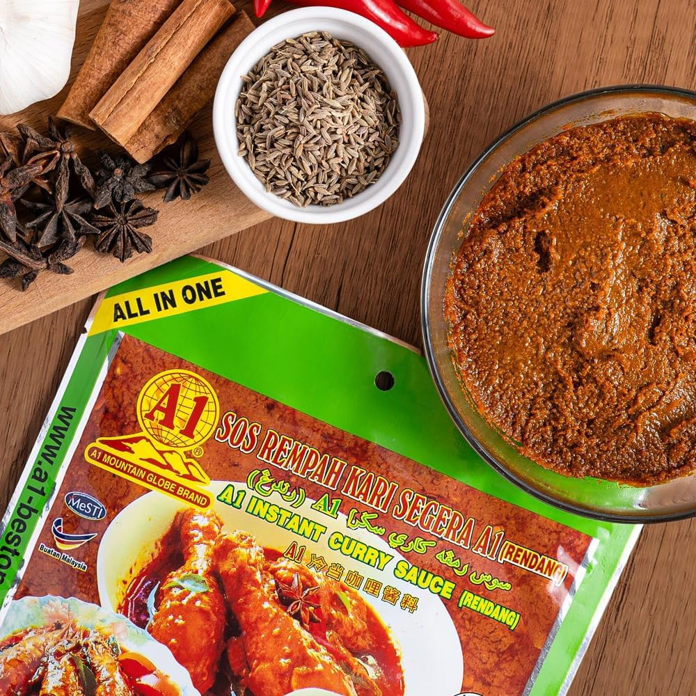 A1 Instant Rendang Curry Suace 230 G