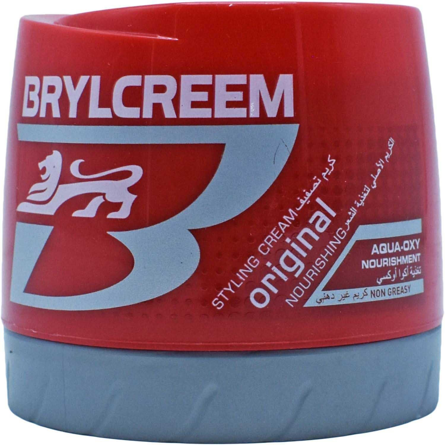 Brylcreem Aqua-Oxy Hair Styling Cream, Original Nourishing, 125 Ml image number 1