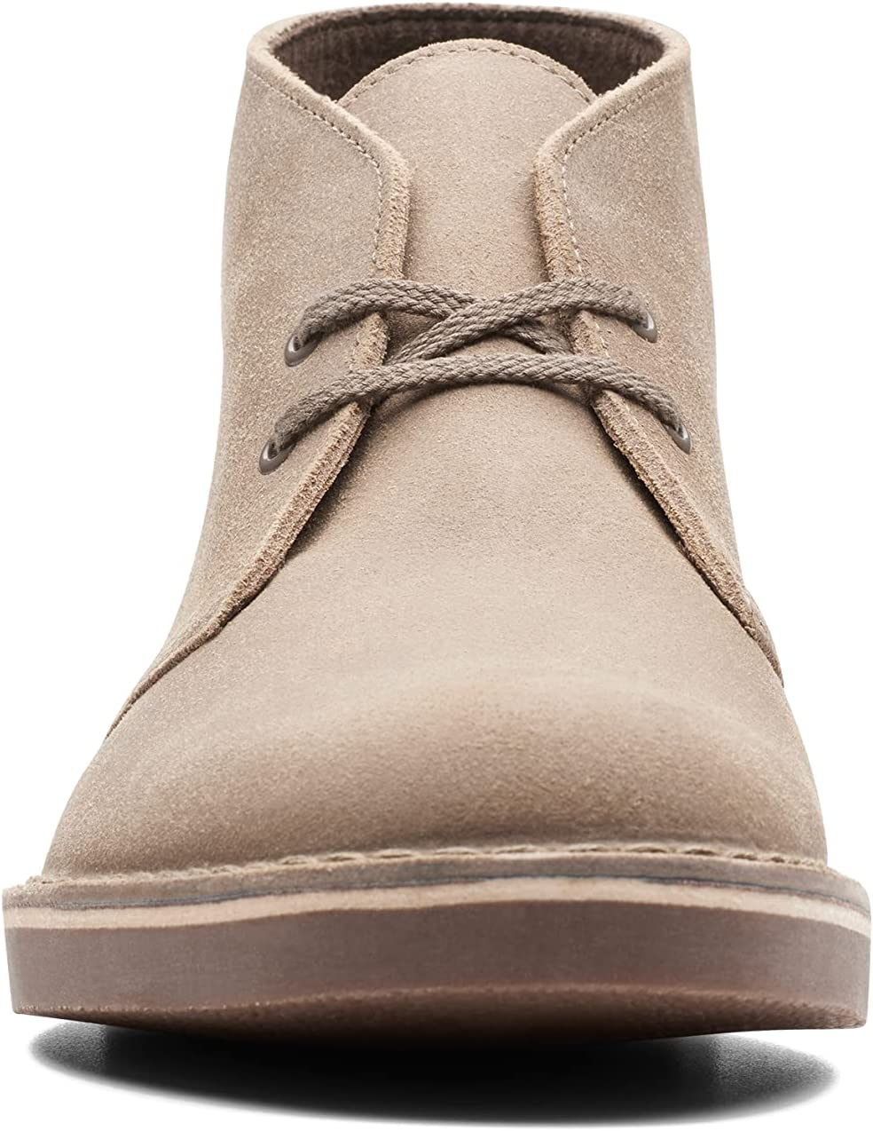Clarks Men'S Bushacre 2 Chukka Boot, Taupe Distressed Suede image number 3