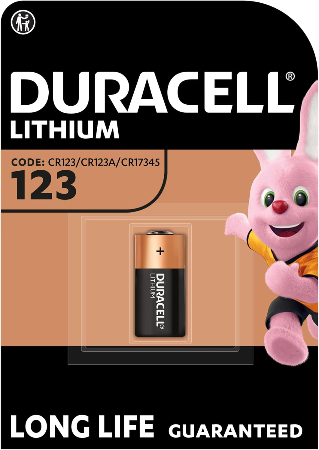 Duracell Specialty CR123 Battery (Pack of 1) image number 2