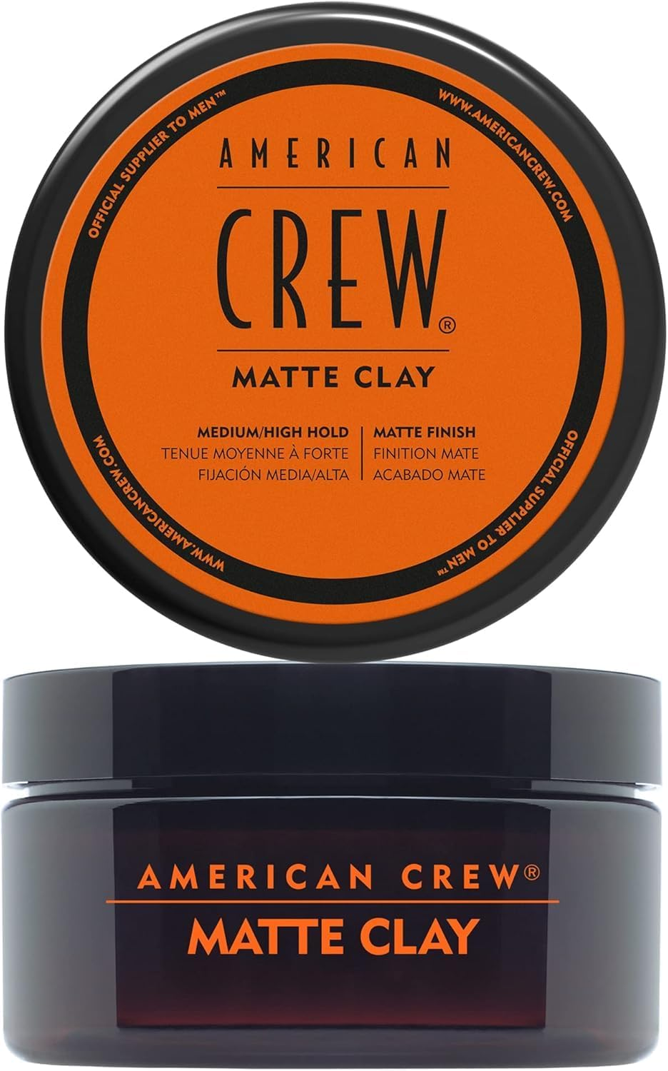 American Crew Matte Clay & Daily Shampoo Pack with Bonus Socks, Hair Styling Set, Strong Hold, Matte Finish, 85G Clay, 250Ml Shampoo, 3 Items image number 2