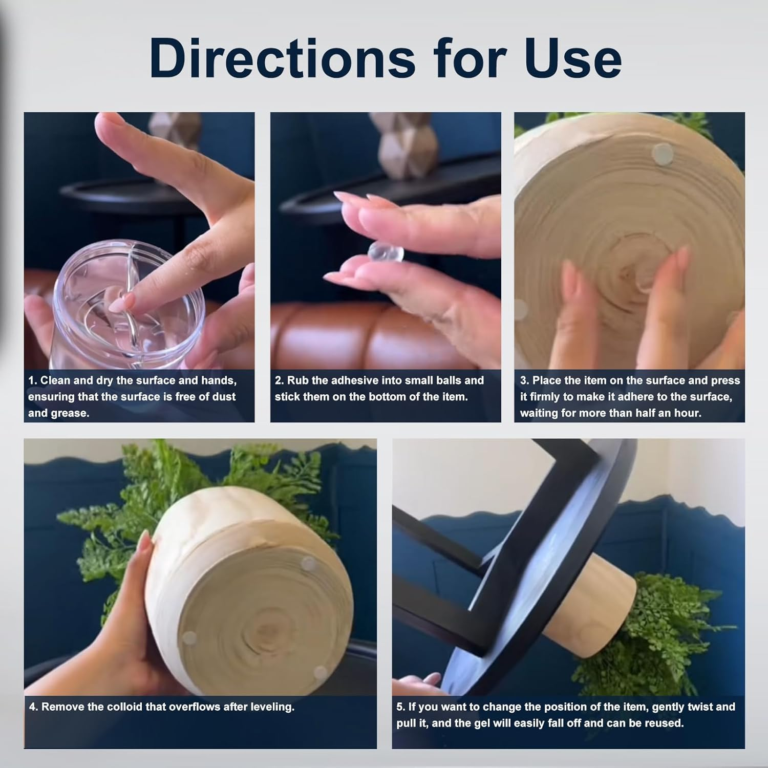 WAN2TLK Museum Gel 180G/6.5Oz| Museum Putty Clear Removable/Reusable | Protects Artifacts and Fragile Items | Shock and Slip Resistant | Essential for Home and Commercial Displays image number 2