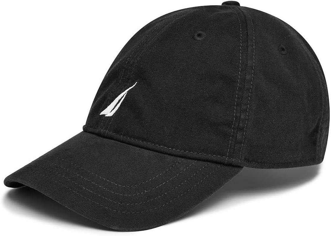 Nautica Men'S Anchor Essential Cap, True Black, One Size