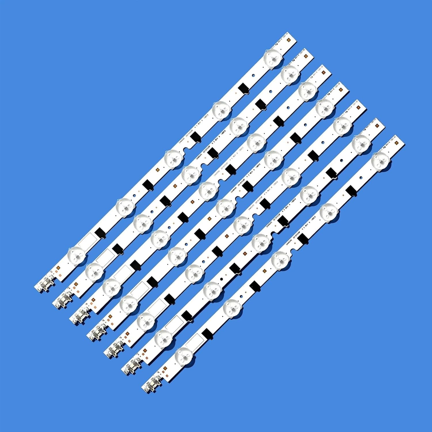 ALMVIS 14Pcs LED Backlight Strip Fit for Samsung UE39F5000AK UE39F5000AW UE39F5300 UE395500AK UE39F5030AK BN96-25302A 25303A 27896A 27897A LED TV Light