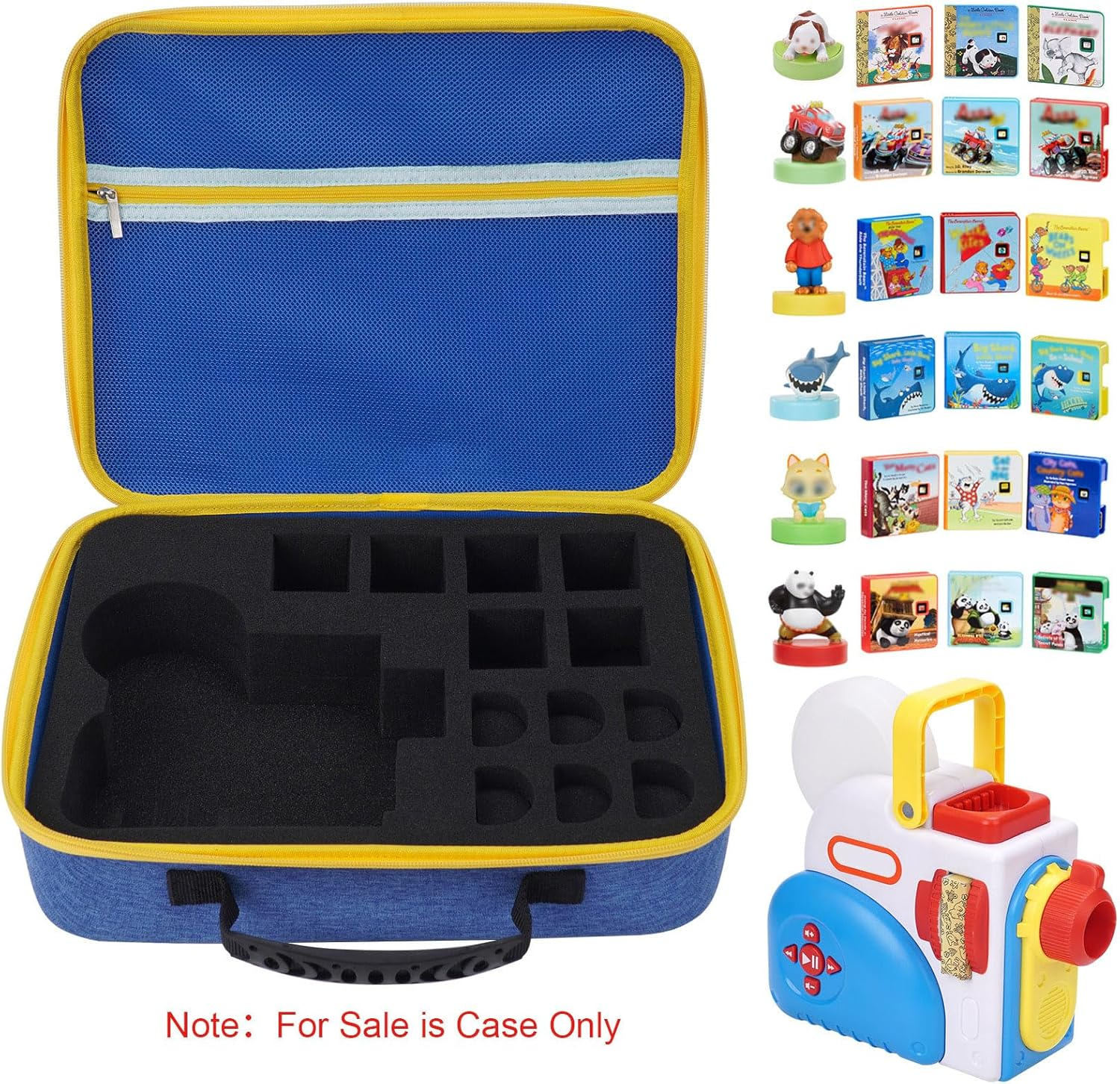 MGZNMTY Storage Case Compatible with Little Tikes Story Dream Machine Books for Kids, Storybook Projector Audio Play and Character Collection Toddler Toys Gifts Travel Box (Only Case) image number 5