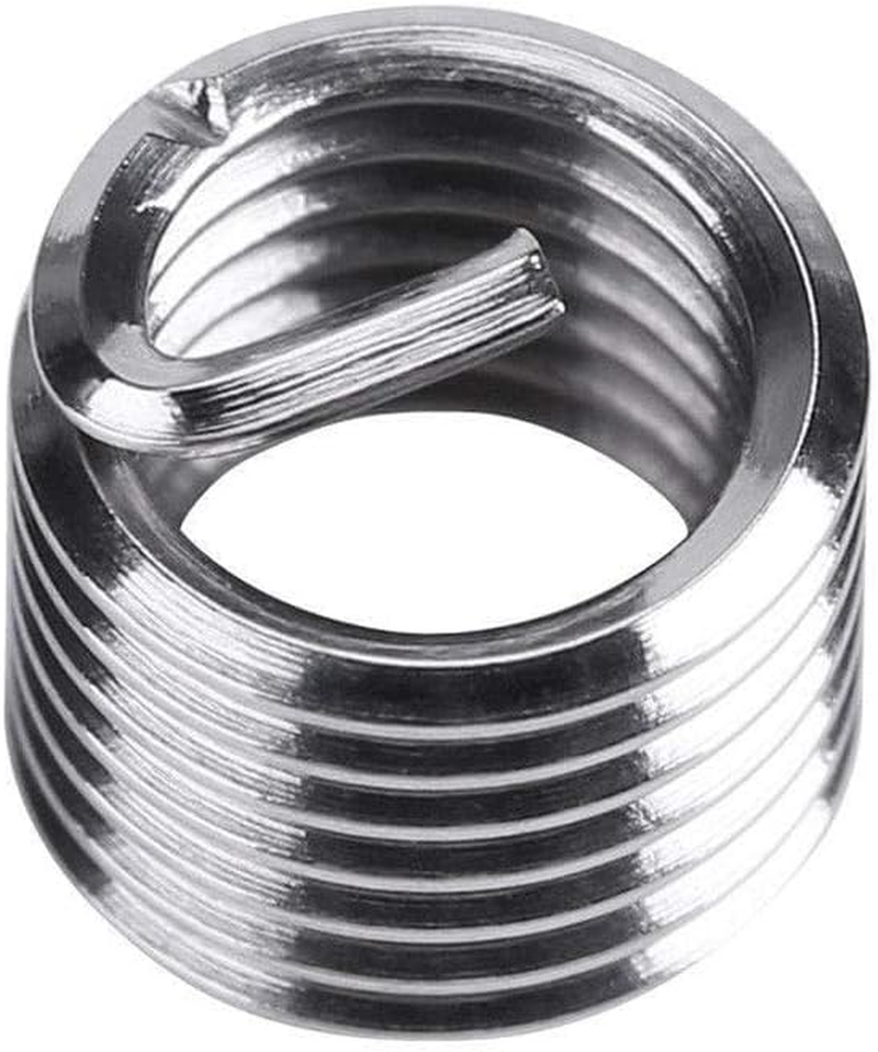 20Pcs Metric Thread Repair Insert Kit M5 M6 M8 M10 M12 M14 Helicoil Car Pro Coil Tool M10 * 1.0 M10-1.0 image number 6